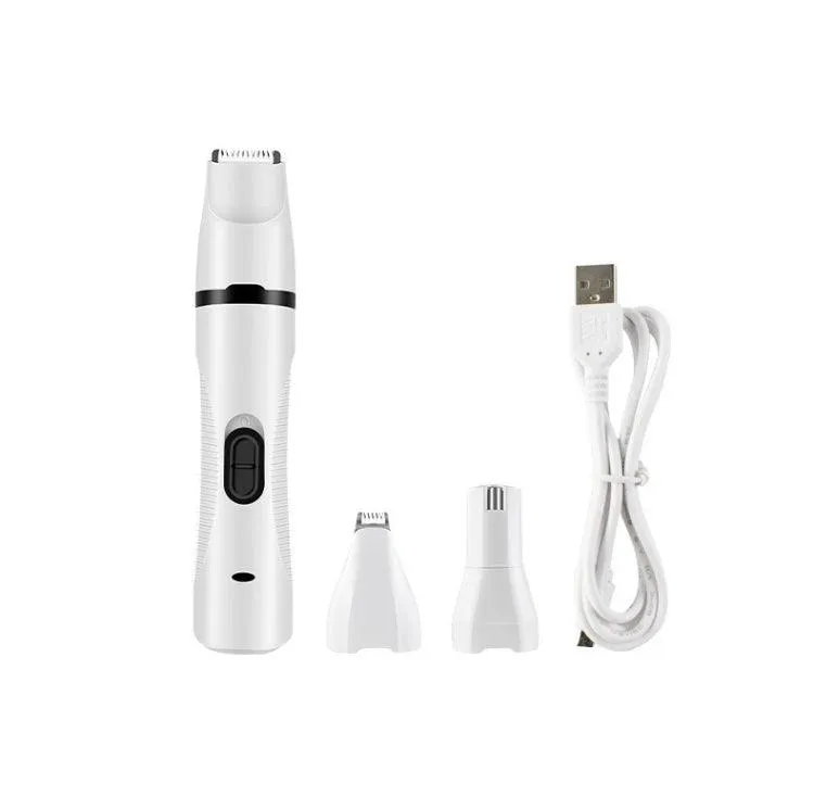 Pet Grooming USB Electric Shaver and Nail Care Polisher