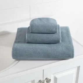 Pine Cone Hill Blythe Pewter Blue Towel