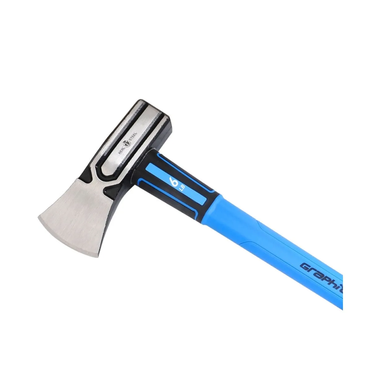 Real Steel | Axe Hammer Head Graphite Handle 2,7kg