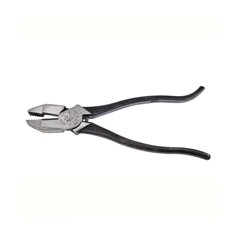 Rebar Work Pliers, Plain Handle, Spring Loaded