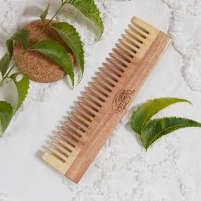 Regular Wide Tooth Neem Wood Comb