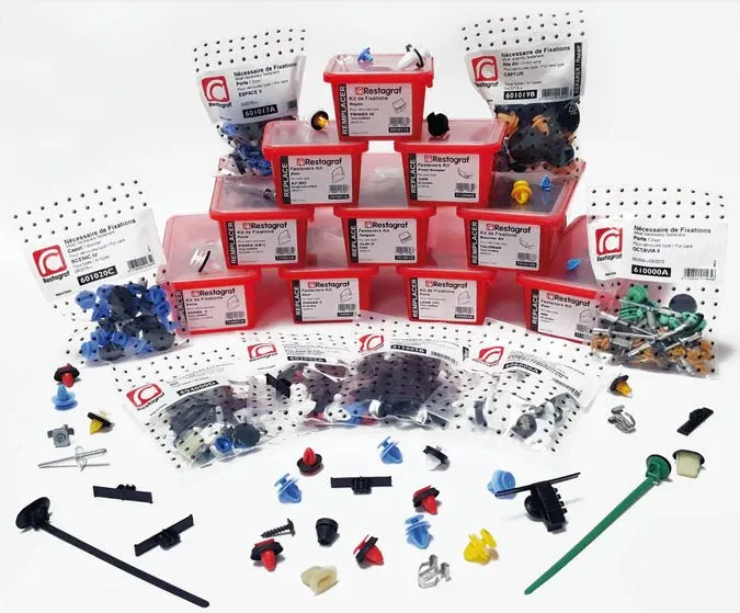 Restagraf Front Wing Fixings & Fasteners- Fitting Kit, Ducato (06.2014 → ) , Fiat