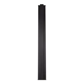 Revels 48 in. LED Outdoor Wall Sconce 4000K Black Finish