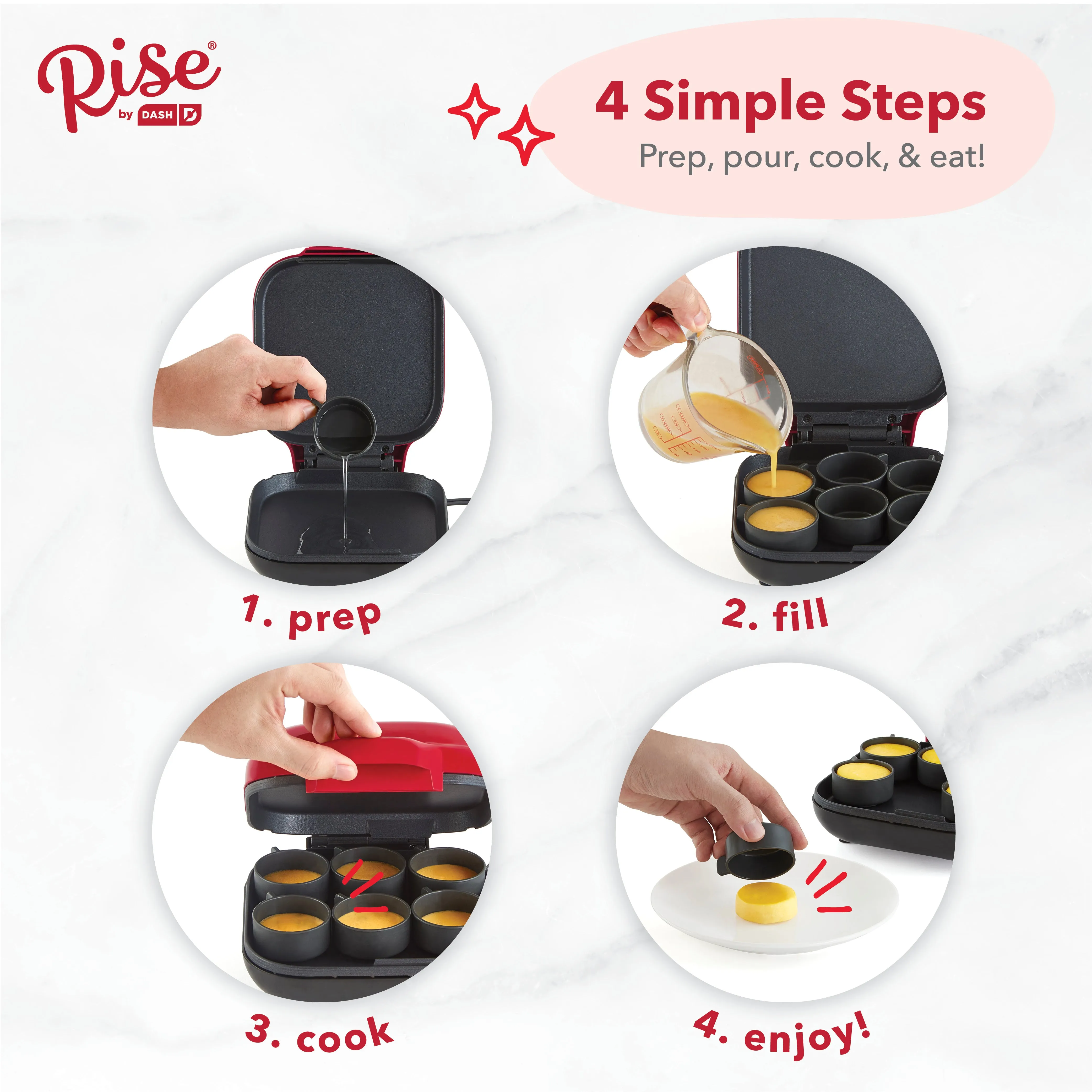 Rise by Dash Egg Bite Maker