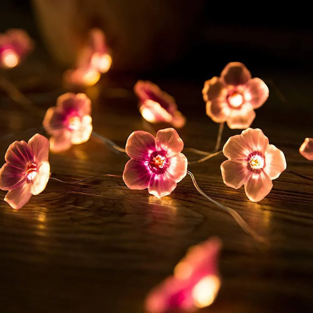 Sakura Blossom String Lights