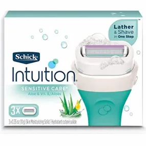 SCHICK INTUITION SENSITIVE CARE WMN RAZOR