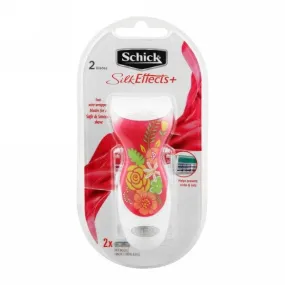 SCHICK SILK EFFECTS  1 RAZOR 2 BLADES