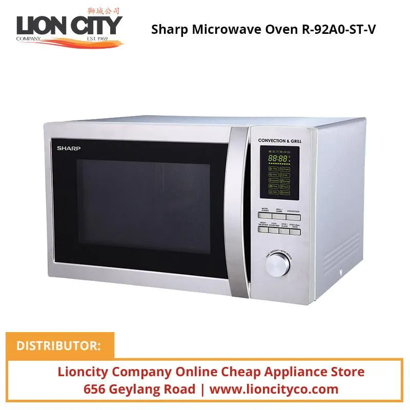 Sharp R92A0STV 32L Convection Microwave Oven