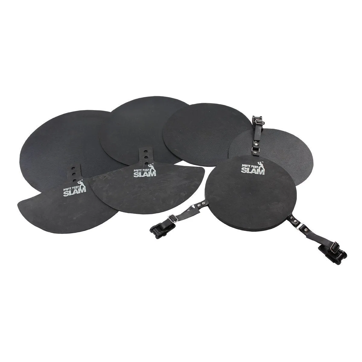 Slam 7-Piece Drum Kit Mute Pad Set (Fusion 16")