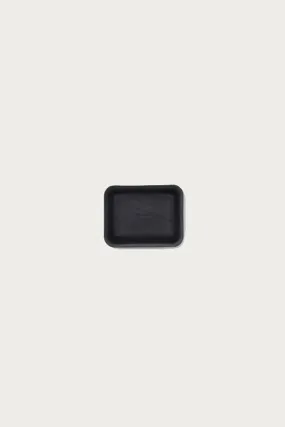 Small Leather Tray - Black