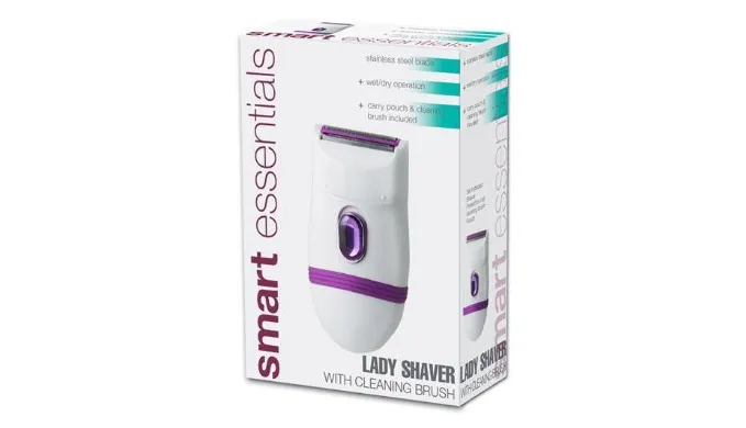 Smart Essentials Ladies' Wet/Dry Shaver - Ships Same/Next Day!