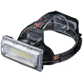 Smiling Shark K608 COB Headlight Warning Light Rechargeable Waterproof  Floodlight Headlamp for Night Working Camping Hiking