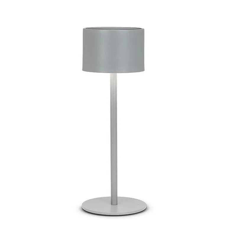 Solar LED Outdoor Table Lamp - Grey