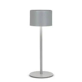 Solar LED Outdoor Table Lamp - Grey