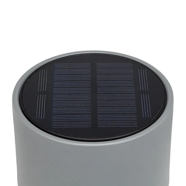 Solar LED Outdoor Table Lamp - Grey