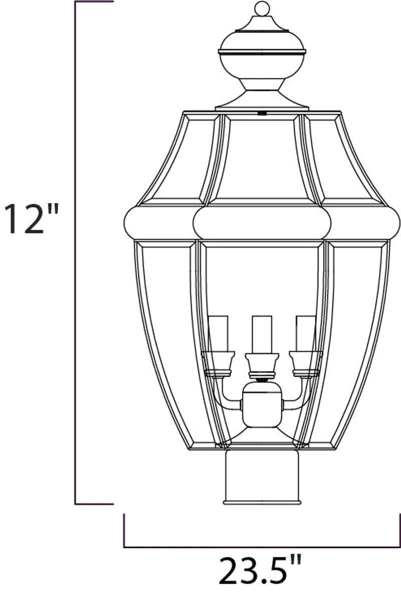 South Park Outdoor Pole/Post Mount