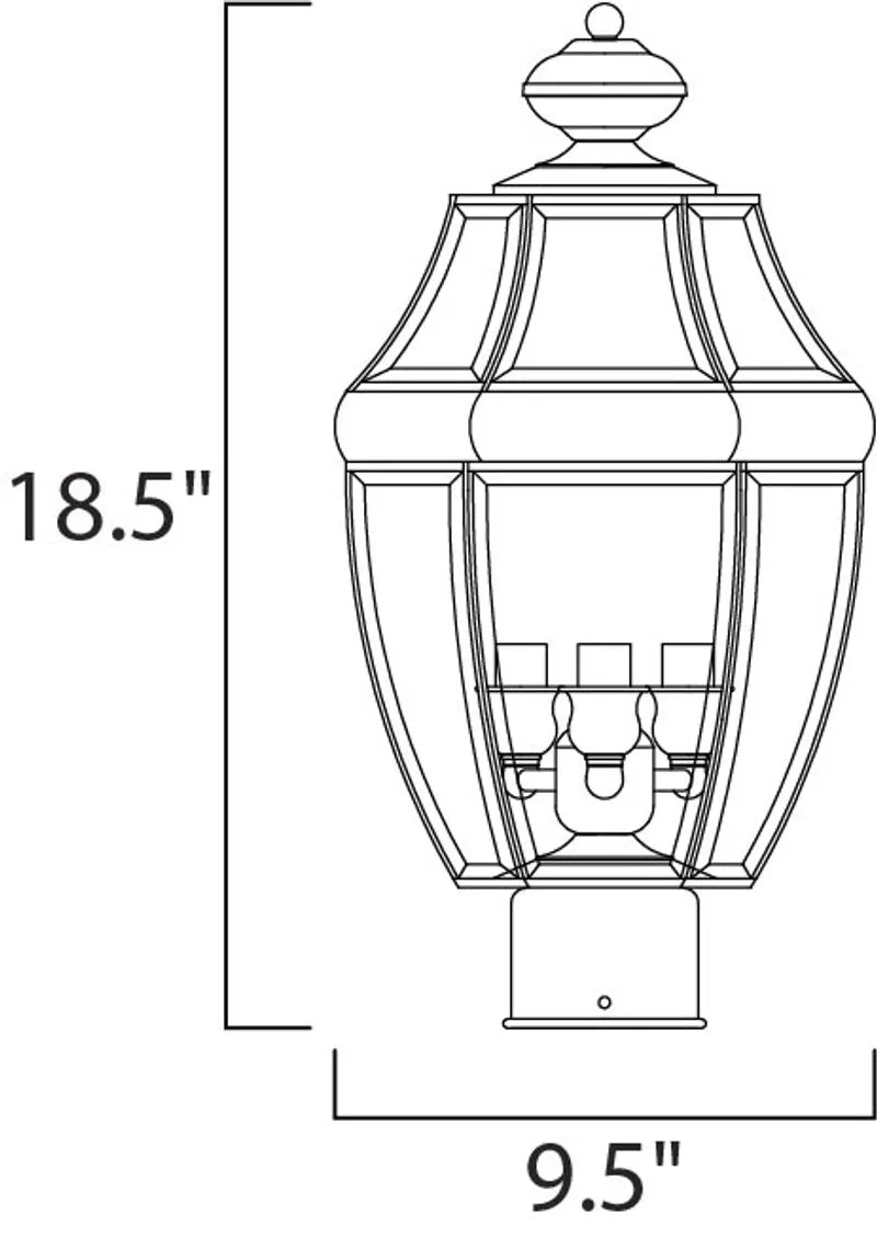 South Park Outdoor Pole/Post Mount