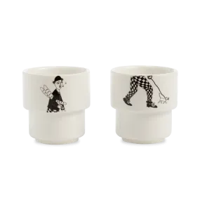 Stackable Egg Cups - Sunday In Paris (set of 2)