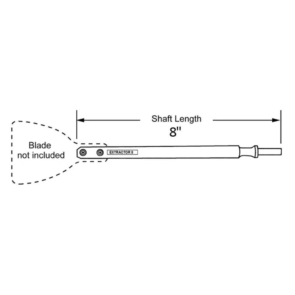 Steel Shafts for Air Kit (8'')