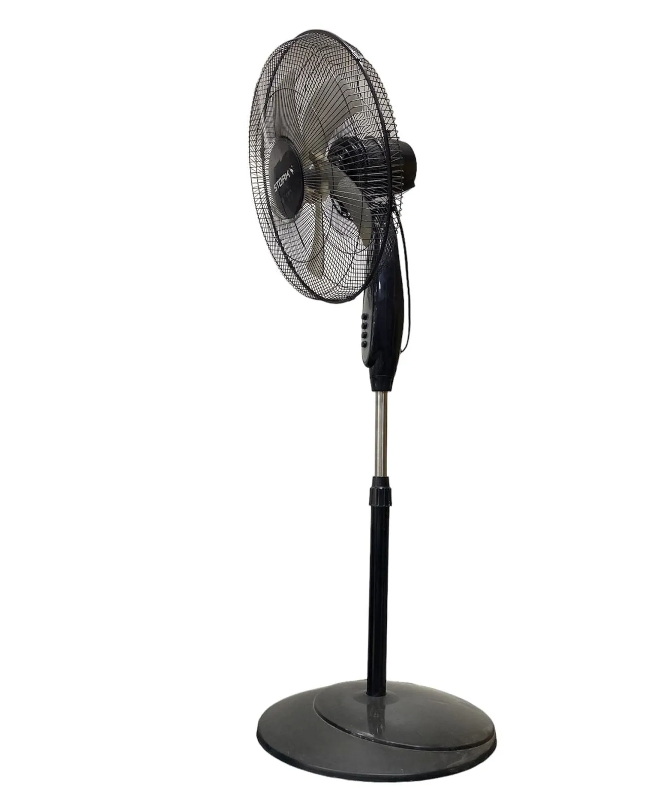 Stork Stand Fan18 Inch 3 Speeds 70 W 5 Blades Black 