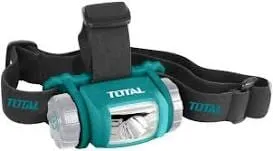 Total Headlamp 3X AAA for Camping, Fishing, Running &  Cycling - THL013AAA2