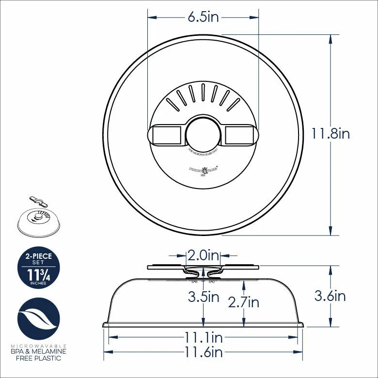 Up & Away Easy Stow Spatter Cover