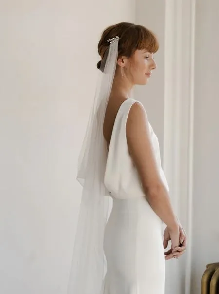 Veil 625: Davie and Chiyo "Aella" drape veil