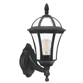 Victor Outdoor Wall Light Black