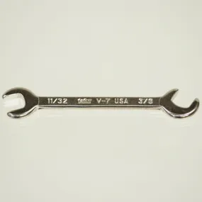 Vim Tools V-7 Miniature Open-End Wrench 11/32"   3/8"