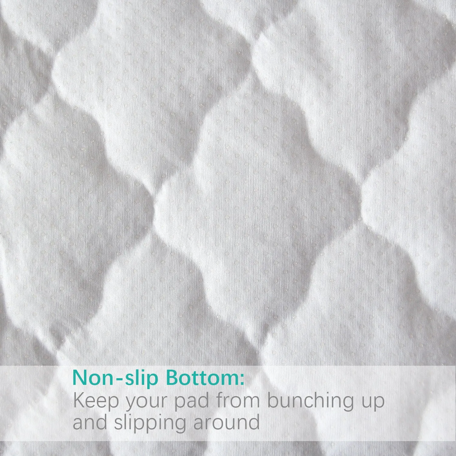 Waterproof Crib Mattress Protector Pad | Bed Pad Mat - 52" x 28", Anti Slip & Durable, 2 Pack