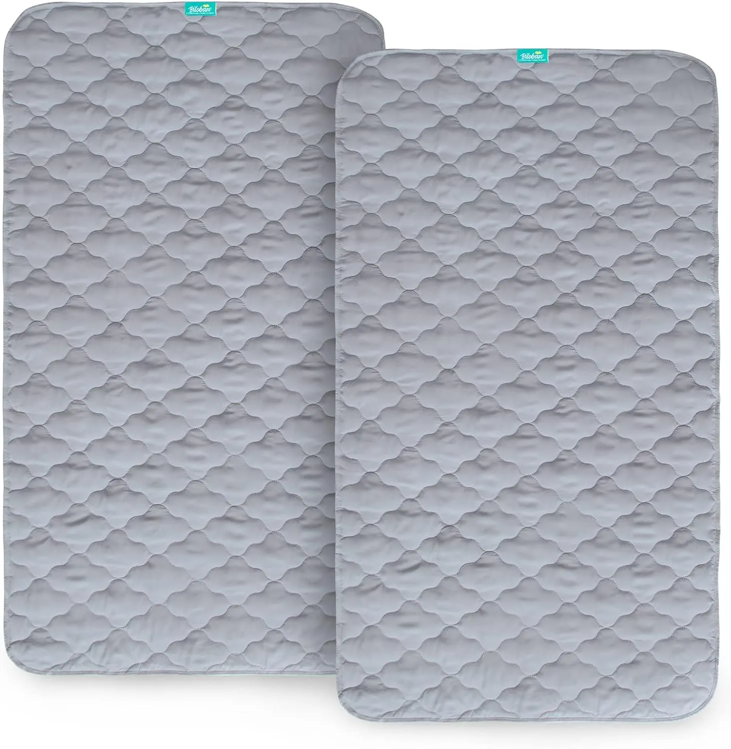 Waterproof Crib Mattress Protector Pad | Bed Pad Mat - 52" x 28", Anti Slip & Durable, 2 Pack