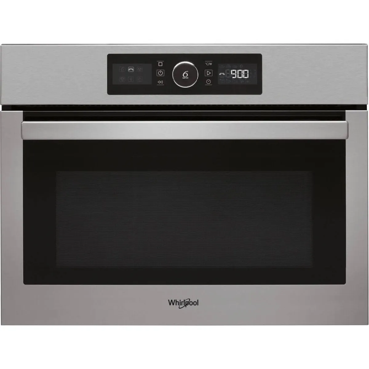 Whirlpool Absolute AMW9615IX Built In Combination Microwave Oven - Stainless Steel