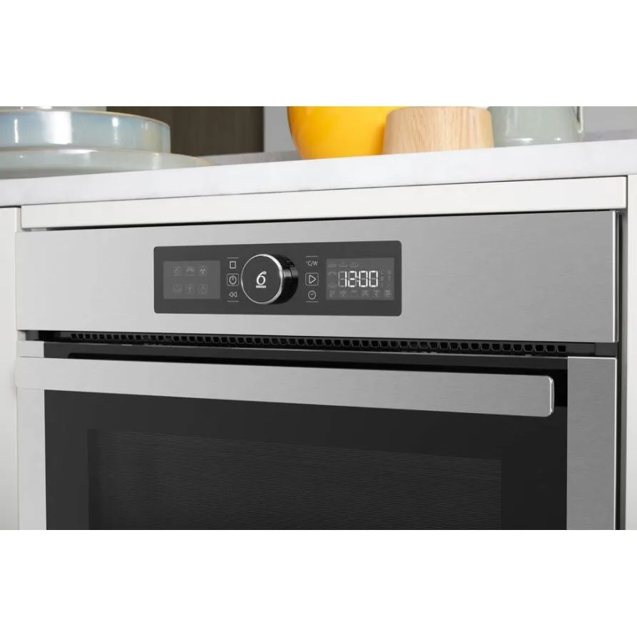 Whirlpool Absolute AMW9615IX Built In Combination Microwave Oven - Stainless Steel