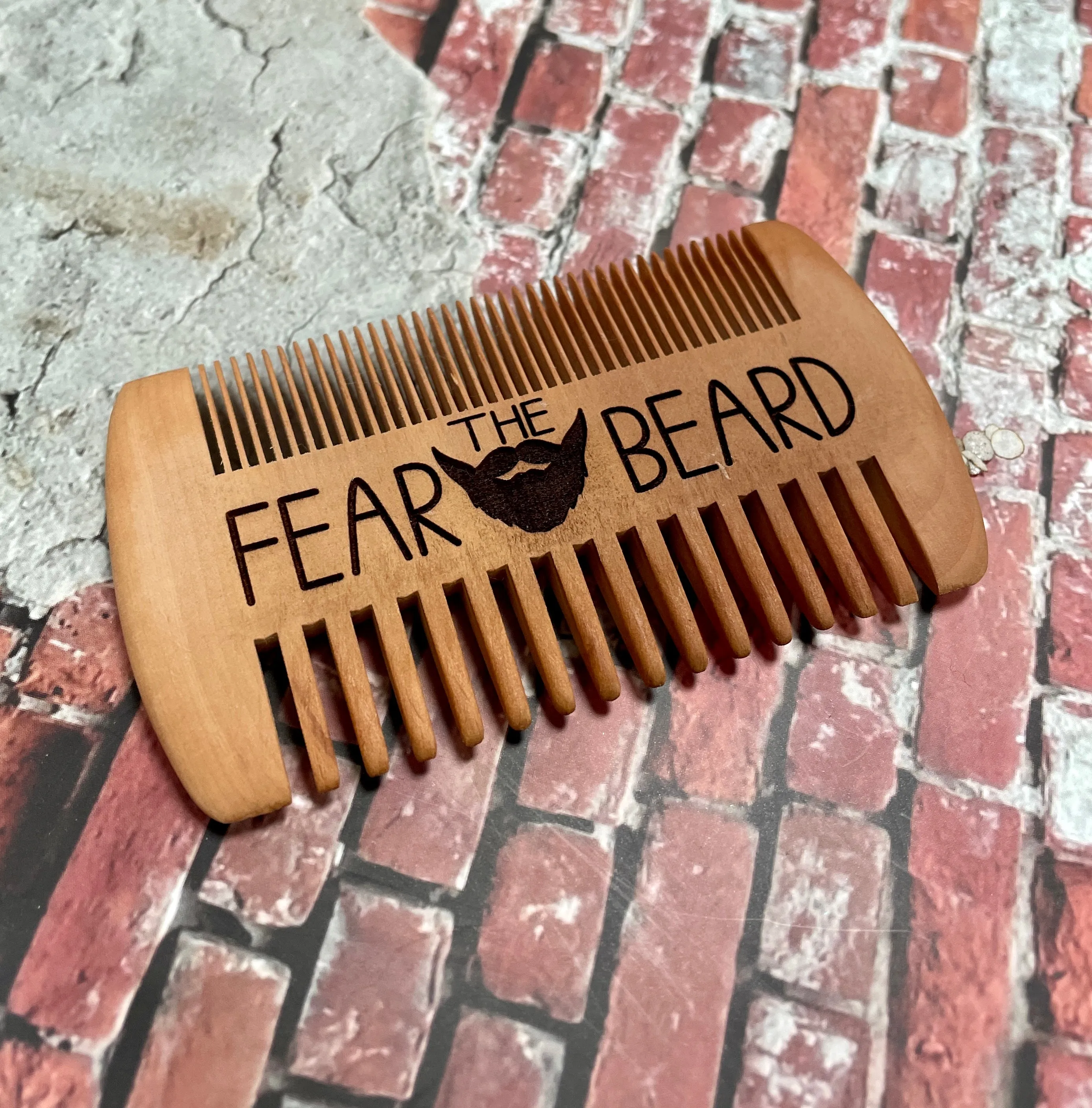 Wooden Beard Combs