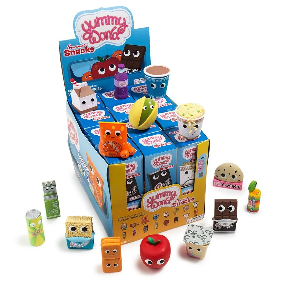 Yummy World Gourmet Snacks Blind Box Vinyl Mini Series