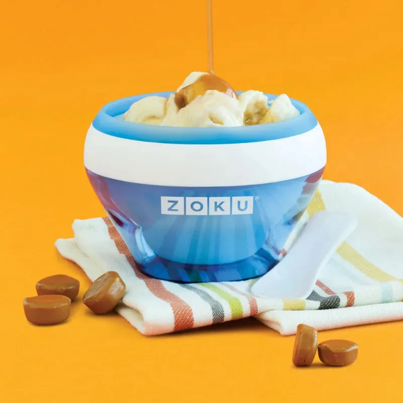 Zoku Ice Cream Maker with 1 Spoon | Multiple Colors | 5 x 4 inches