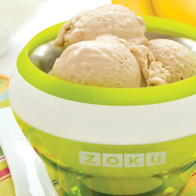 Zoku Ice Cream Maker with 1 Spoon | Multiple Colors | 5 x 4 inches