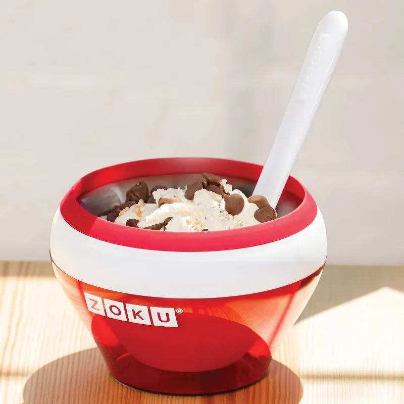 Zoku Ice Cream Maker with 1 Spoon | Multiple Colors | 5 x 4 inches