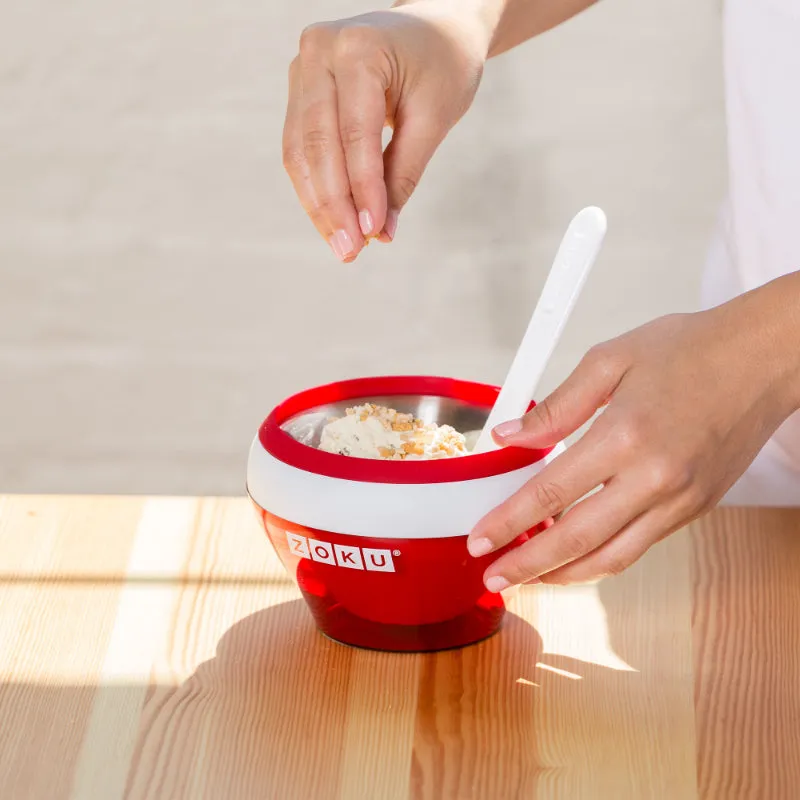 Zoku Ice Cream Maker with 1 Spoon | Multiple Colors | 5 x 4 inches