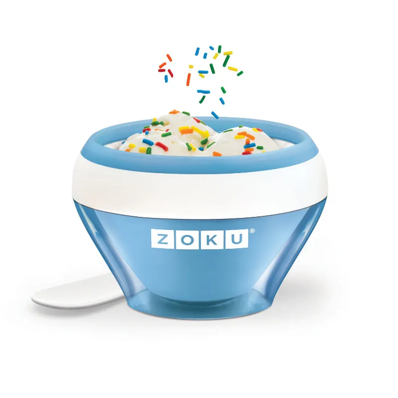 Zoku Ice Cream Maker with 1 Spoon | Multiple Colors | 5 x 4 inches