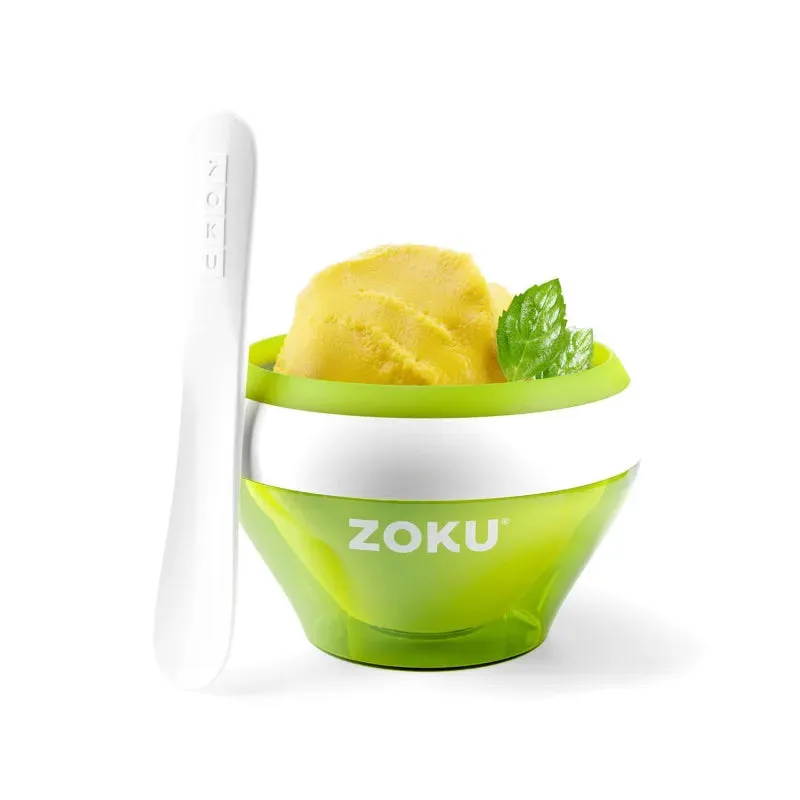 Zoku Ice Cream Maker with 1 Spoon | Multiple Colors | 5 x 4 inches