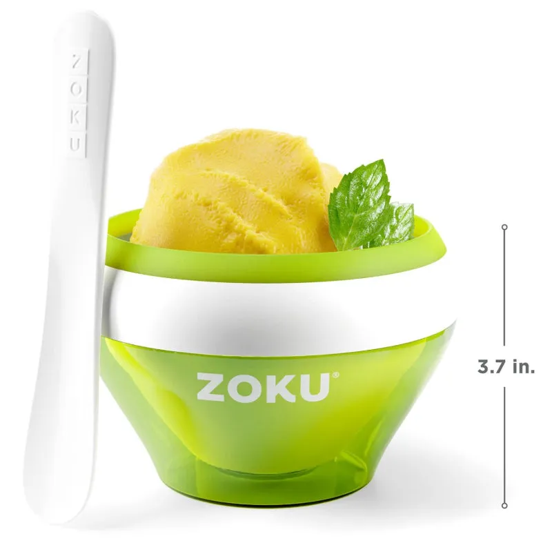 Zoku Ice Cream Maker with 1 Spoon | Multiple Colors | 5 x 4 inches